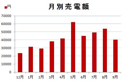 売電結果