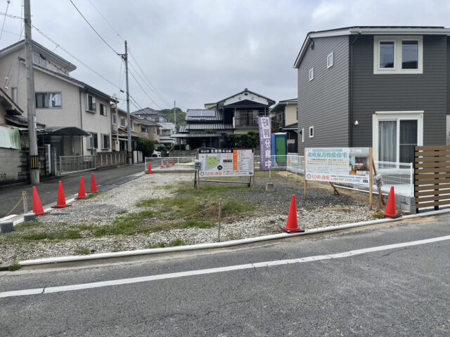 【JR松山駅・松山空港アクセス良し　宅地】松山市北斎院4区画