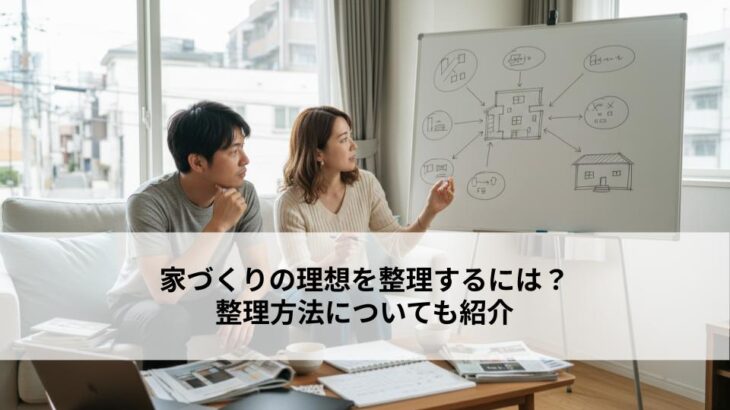 家づくりの理想を整理するには？整理方法についても紹介
